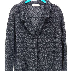 CHIARAMENTE Women’s Large Size Gray Wool Coat